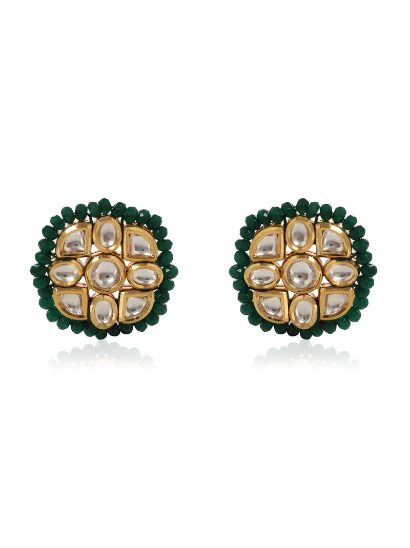 Jadau Earrings - Minaki