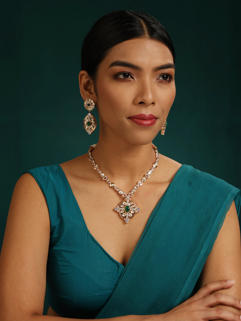 Jeena Pendant Necklace Set - Minaki