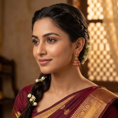 Kalyani Jhumka Earrings - Minaki