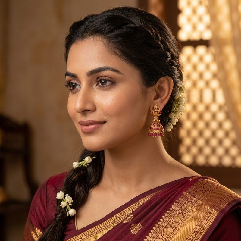 Kalyani Jhumka Earrings - Minaki