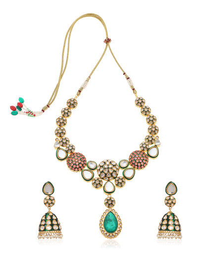 Kamadhenu Kundan Set - Minaki