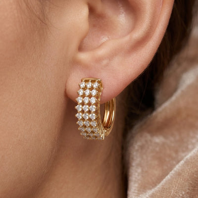 Laguna Huggie Hoops - Minaki
