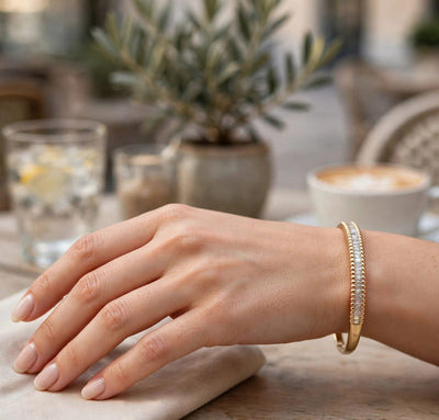 Lettice Bangle Bracelet - Minaki