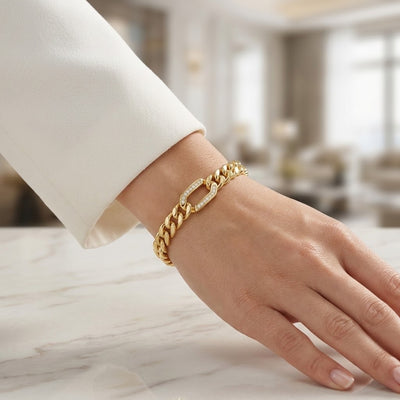 Link Tennis Bracelet - Minaki