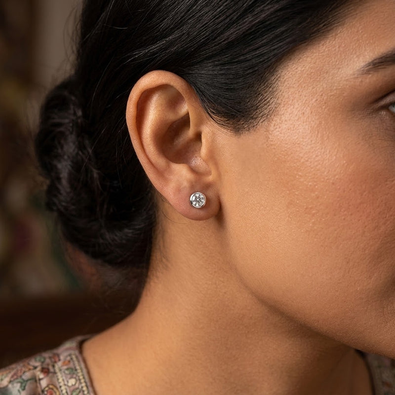 Luciel Stud Earrings - Minaki