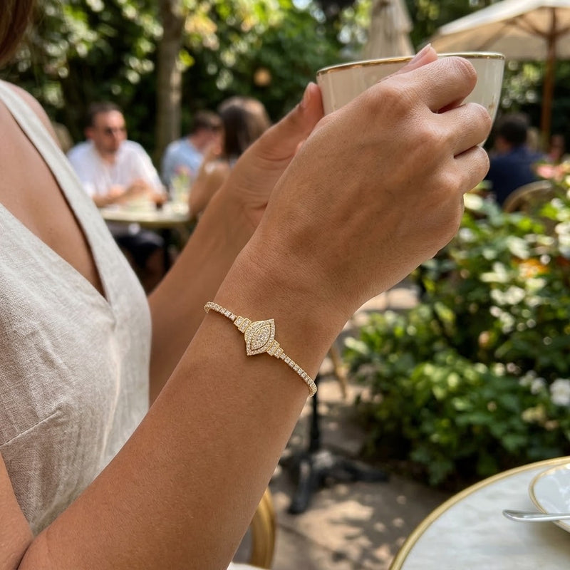 Lucky Eye Tennis Bracelet - Minaki