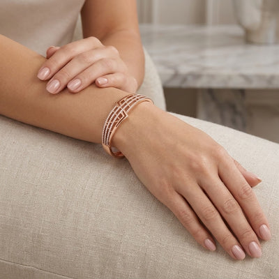 Luminara Bangle Bracelet - Minaki