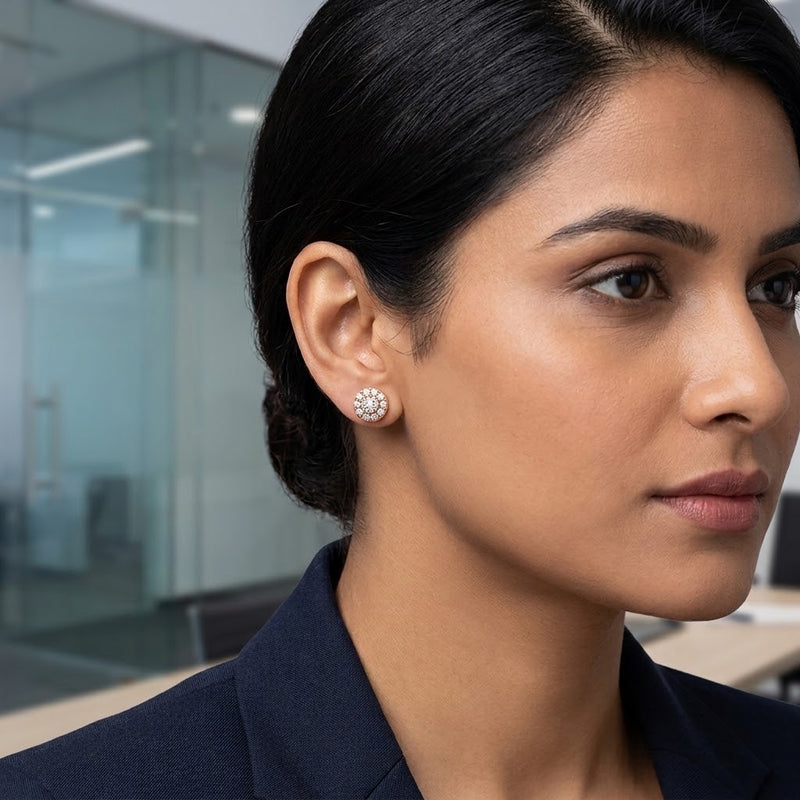 Lumirella Stud Earrings - Minaki