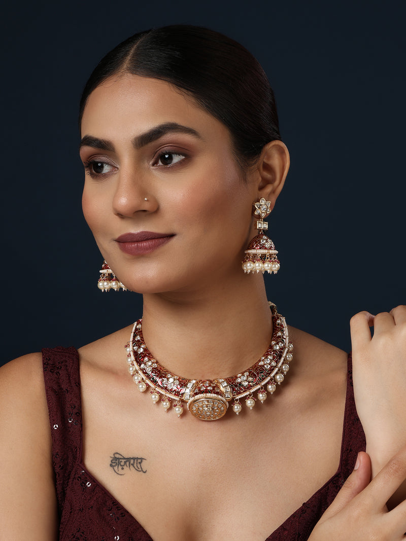 Maharani Haar Set - Minaki