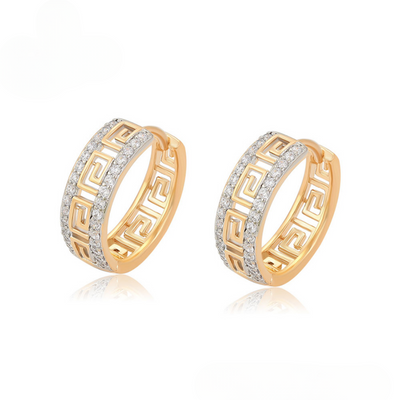 Minaki Maze Hoop Earrings - Minaki