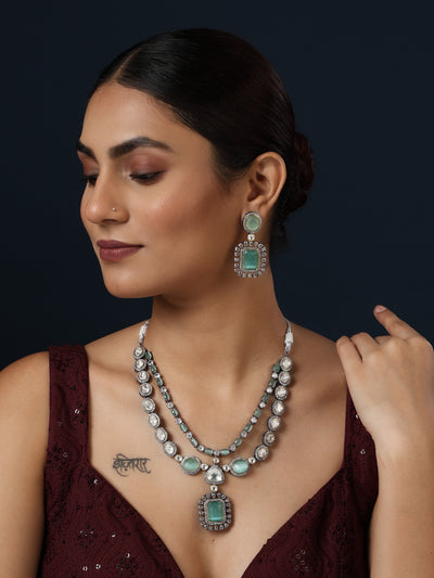 Mehroz Antique Polki Set - Minaki