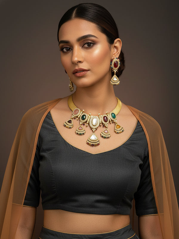 Mehrunisa Hasli Set - Minaki