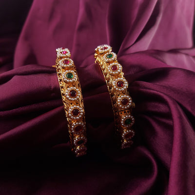Multihued Divine Kada Armlets - Minaki
