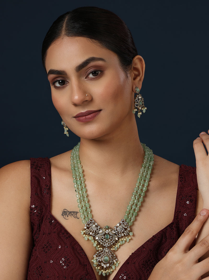 Neelmani Kundan Set - Minaki