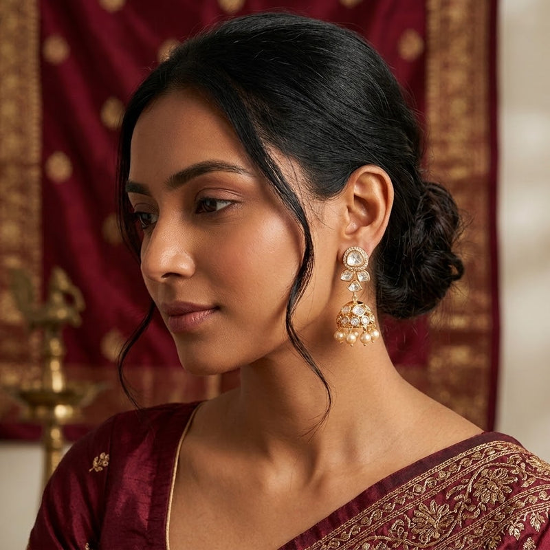 Noor Jhumki Earring - Minaki