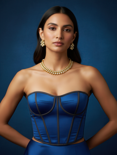 Noorline Kundan Set - Minaki