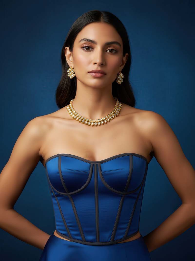 Noorline Kundan Set - Minaki