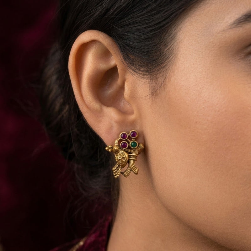Pakshi Ear Studs - Minaki