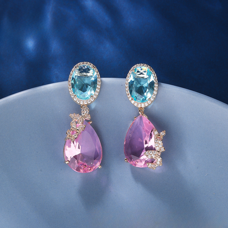 Petal Pink Delight Earrings - Minaki
