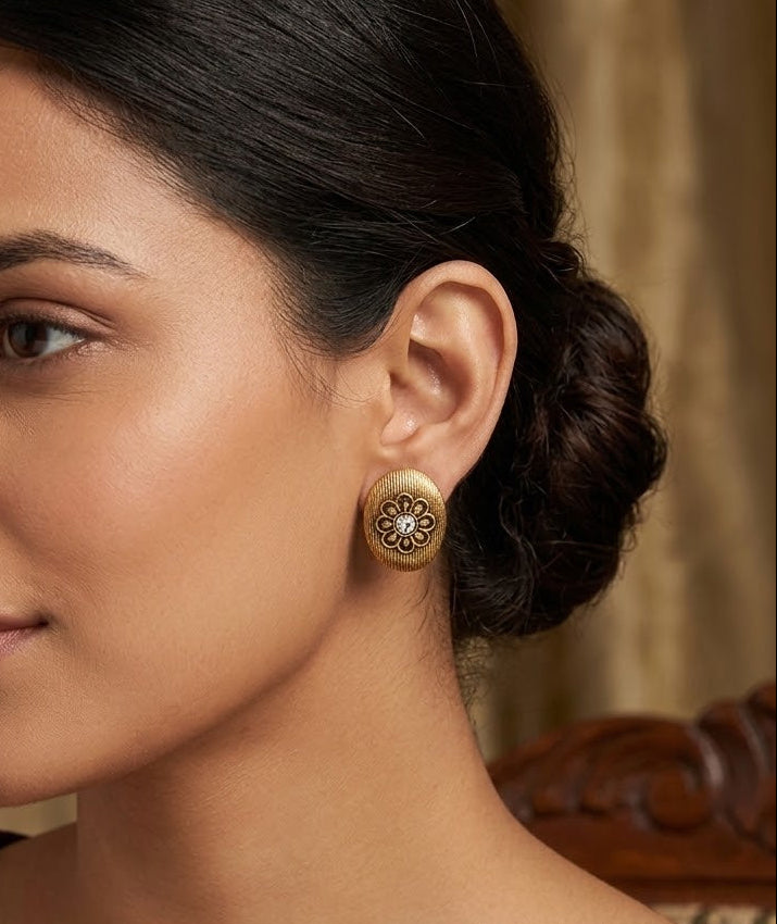 Phool Ear Studs - Minaki