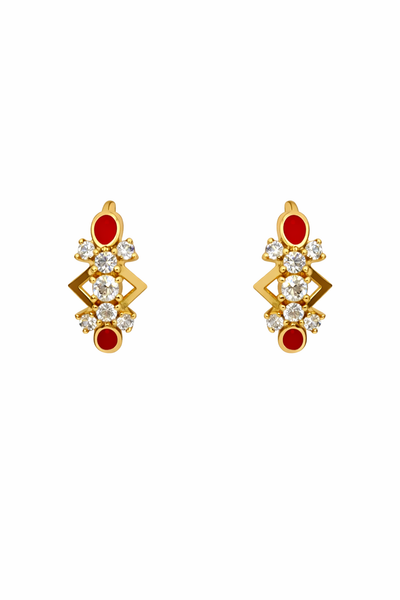 Pomane Huggie Hoops - Minaki