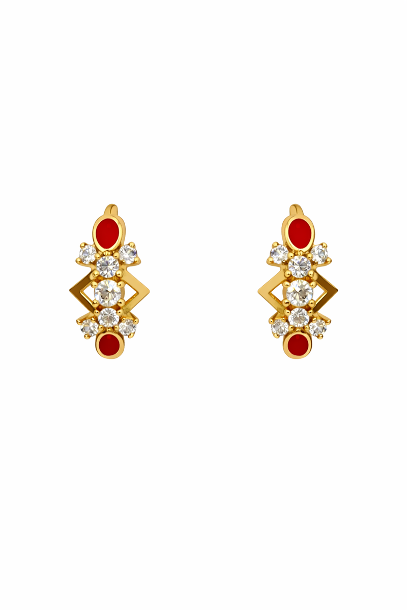Pomane Huggie Hoops - Minaki