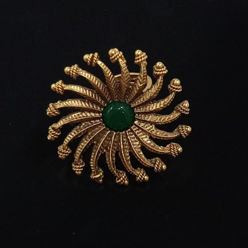 Pratibha Temple Ring - Minaki