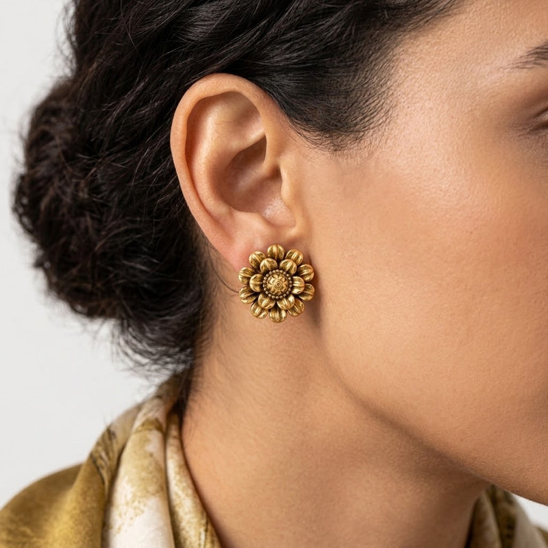 Pushpa Ear Studs - Minaki