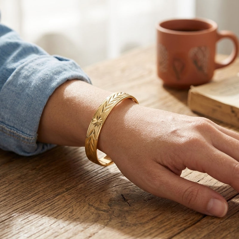 Radiel Bangle Bracelet - Minaki