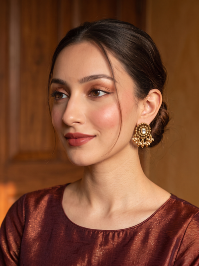 Rajsi Bloom Stud Earrings - Minaki
