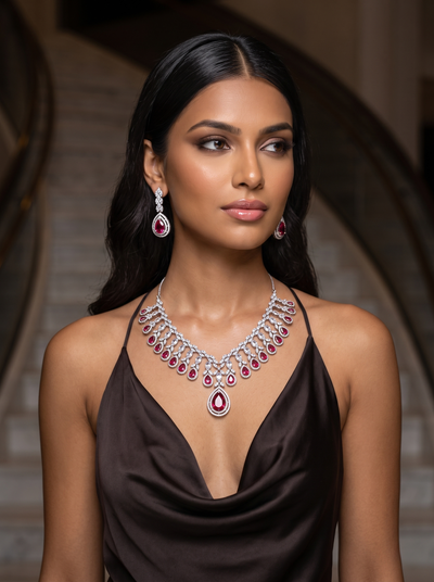 Regal Desire Necklace Set - Minaki