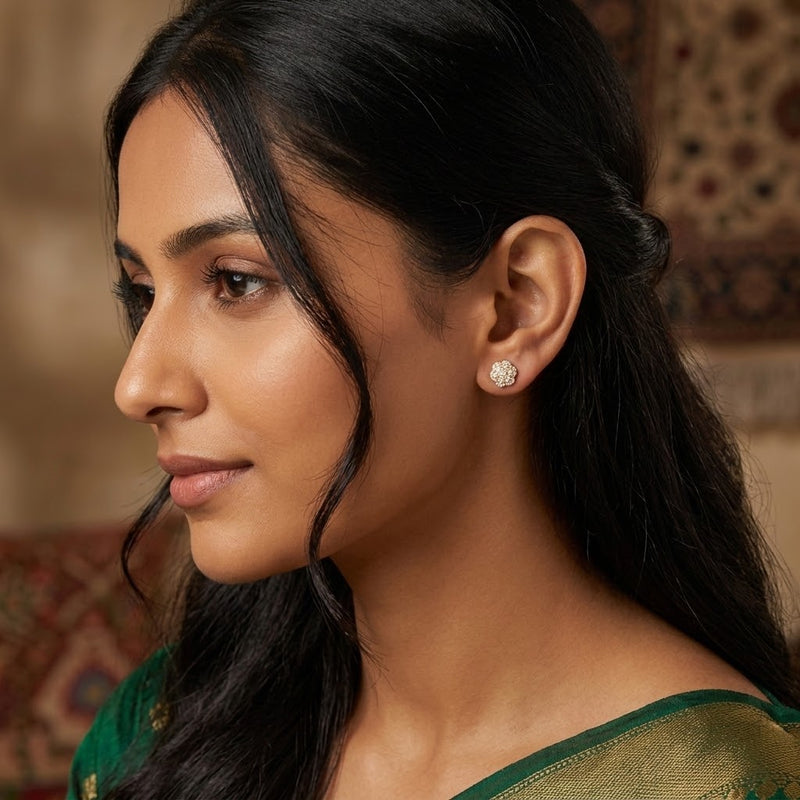 Rhodora Stud Earrings - Minaki