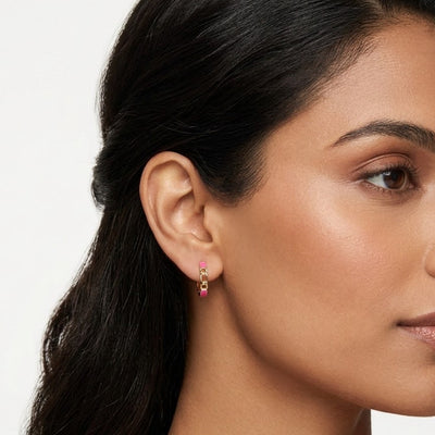 Rosabelle Hoop Earrings - Minaki