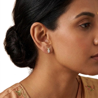 Rosalba Stud Earrings - Minaki
