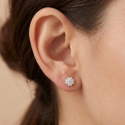 Rosalith Stud Earrings - Minaki