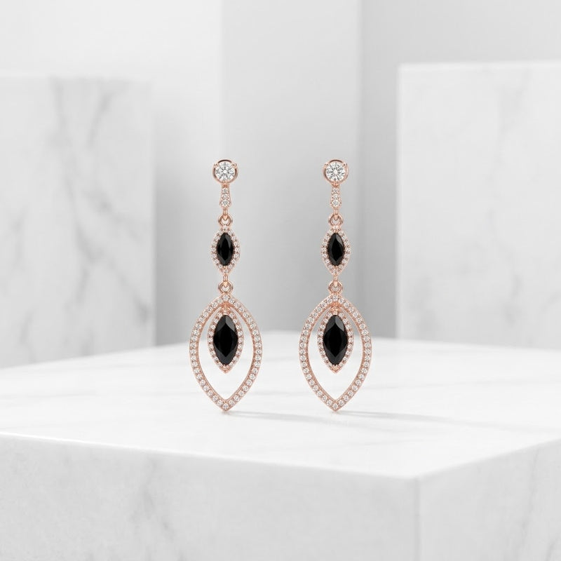 Rosella Drop Earrings - Minaki