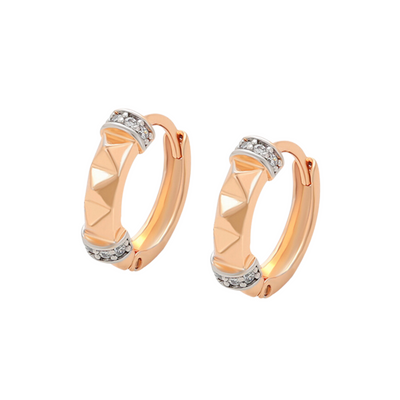 Rosy Gleam Earrings - Minaki
