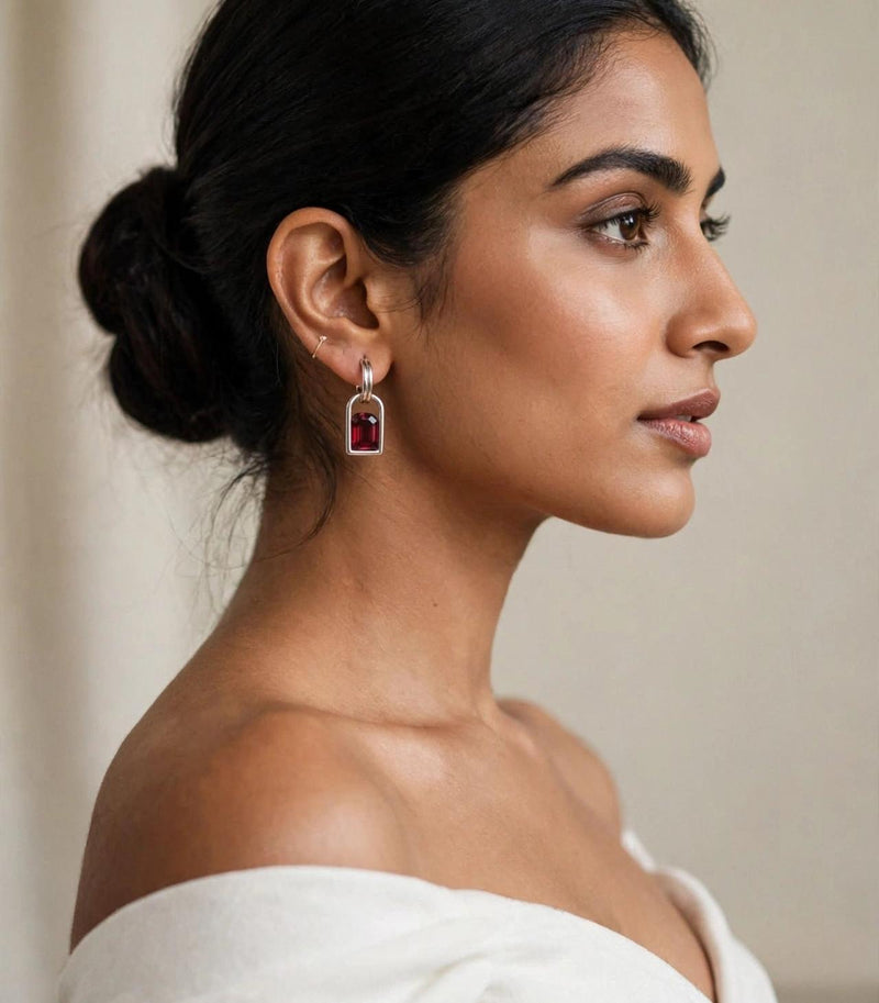 Ruby Clé Earrings - Minaki