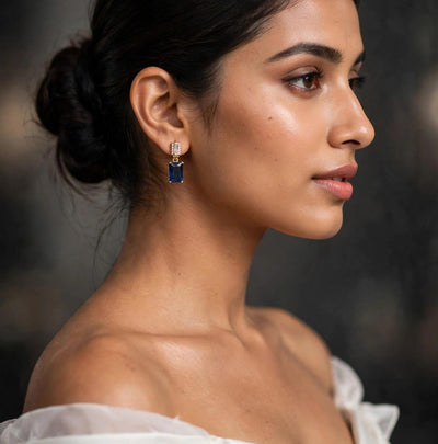 Sapphire Saphina Earrings - Minaki