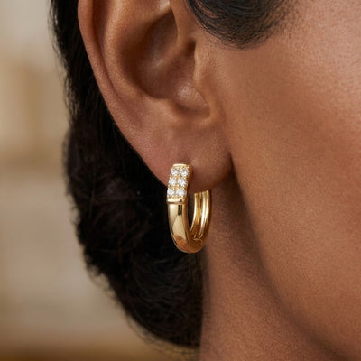 Sereine Hoop Earrings - Minaki