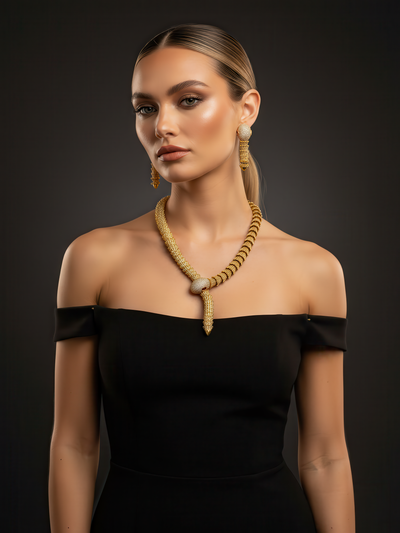 Serpentine Jewellery Set - Minaki