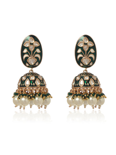 Shahi Meenakari Earrings - Minaki