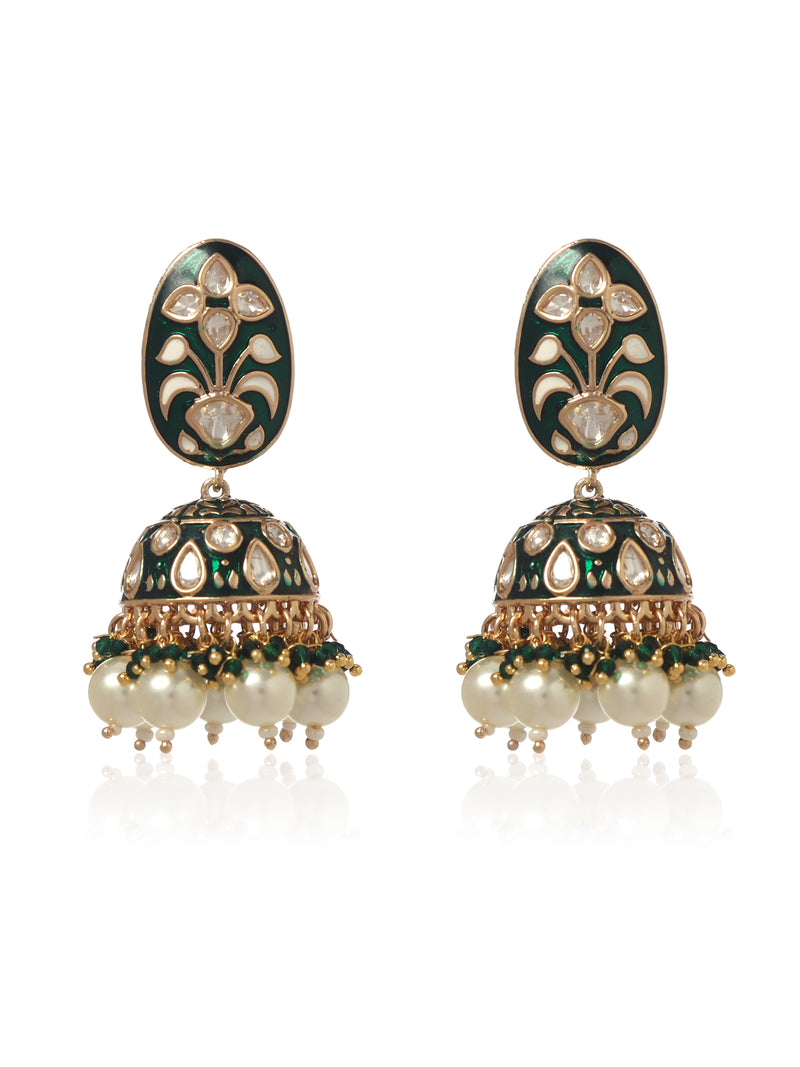 Shahi Meenakari Earrings - Minaki