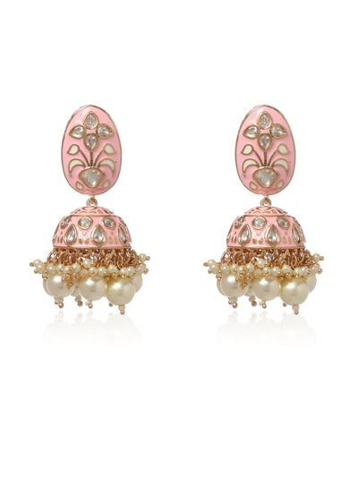 Shahi Meenakari Earrings - Minaki