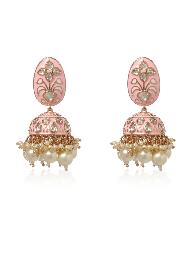 Shahi Meenakari Earrings - Minaki