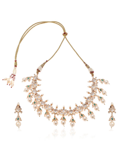 Shan-e-Shringar Kundan Set - Minaki