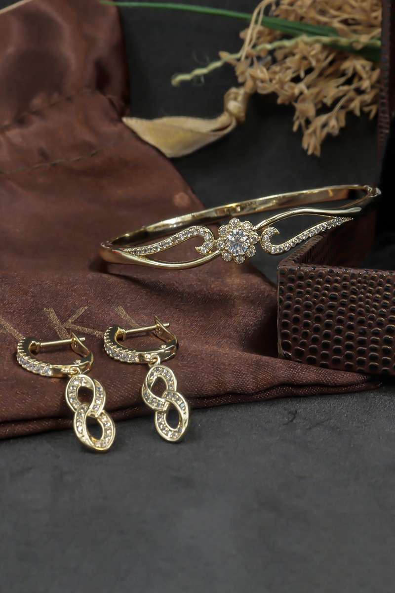Minaki Sleek Combo Jewelry Set - Minaki