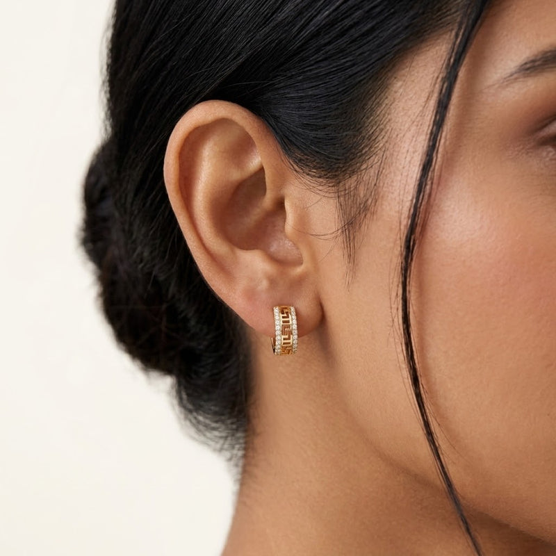 Stellara Hoop Earrings - Minaki
