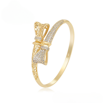 Minaki Sunbeam Serenade Bow Bracelet  - Minaki
