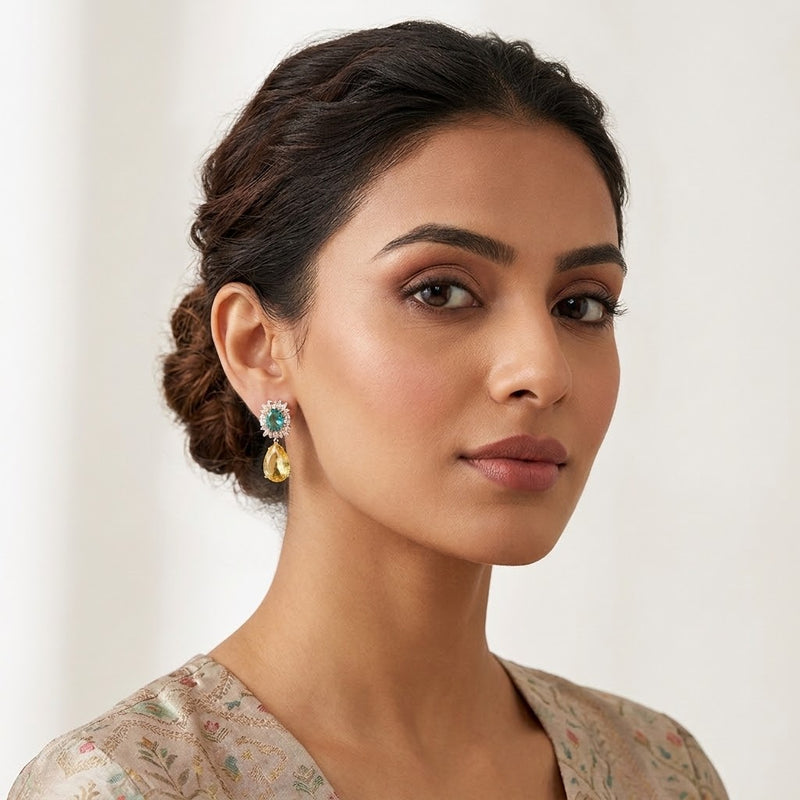 Sunflower Meadow Earrings - Minaki